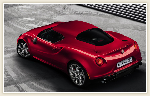 ALFA ROMEO 4C COUPE